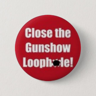 Knop Pistool Show Loopgat sluiten Ronde Button 5,7 Cm