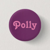 Knop Polly Ronde Button 3,2 Cm (Voorkant)