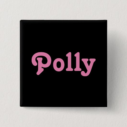 Knop Polly Vierkante Button 5,1 Cm (Voorkant)