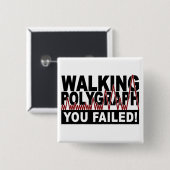 Knop Polygraaf Vierkante Button 5,1 Cm (Voorkant /achterkant)