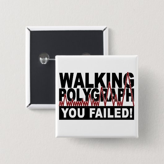 Knop Polygraaf Vierkante Button 5,1 Cm (Voorkant /achterkant)