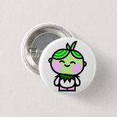 Knop Pookah Sprout Ronde Button 3,2 Cm (Voorkant /achterkant)