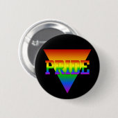 Knop Pride driehoek Ronde Button 5,7 Cm (Voorkant /achterkant)