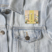 Knop Psalm 27:1 Vierkante Button 5,1 Cm (In situ)