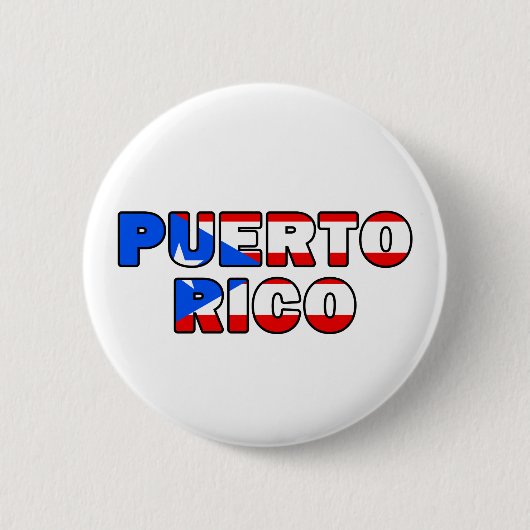 Knop Puerto Rico Ronde Button 5,7 Cm (Voorkant)