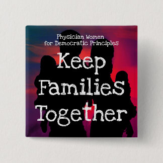 Knop PWDP-families Vierkante Button 5,1 Cm