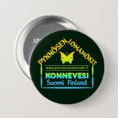 Knop Pynnösen Lomamökit Ronde Button 7,6 Cm (Voorkant /achterkant)
