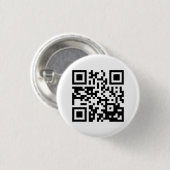 Knop QR-code thema Ronde Button 3,2 Cm (Voorkant /achterkant)