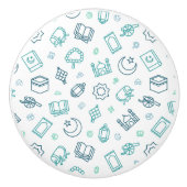 knop Ramadan Doodles (Voorkant)