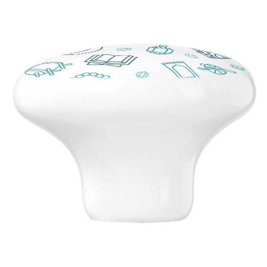 knop Ramadan Doodles (Zijkant)