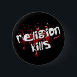 Knop Religie doden Ronde Button 5,7 Cm<br><div class="desc">Knop Religie doden</div>