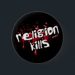 Knop Religie doden Ronde Button 5,7 Cm<br><div class="desc">Knop Religie doden</div>