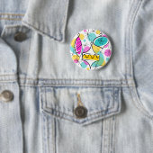 Knop Retro Tree Baubles Ronde Button 5,7 Cm (In situ)