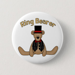 Knop Ring Bearer Ronde Button 5,7 Cm