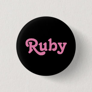 Knop Robijn Ronde Button 3,2 Cm