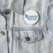 Knop Romney/Ryan 2012 Ronde Button 5,7 Cm (In situ)