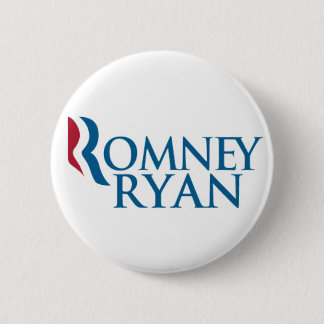 Knop Romney/Ryan 2012 Ronde Button 5,7 Cm