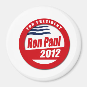 Knop Ron Paul 2012 Magneet