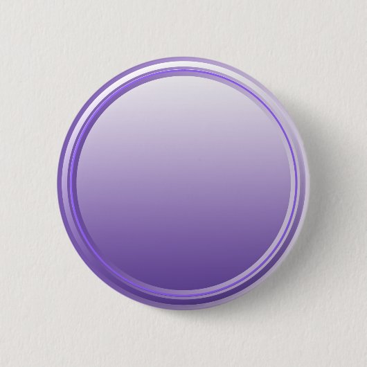 KNOP ROND paarse gradiënt + jouw tekst Ronde Button 5,7 Cm (Voorkant)