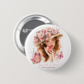 Knop Ronde Button 5,7 Cm (Voorkant /achterkant)