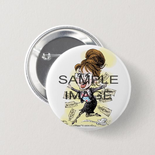 Knop Ronde Button 5,7 Cm (Voorkant /achterkant)