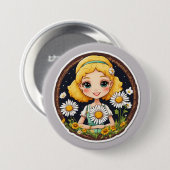 knop ronde button 7,6 cm (Voorkant /achterkant)