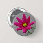 Knop Roze ventilator Ronde Button 5,7 Cm (Voorkant /achterkant)