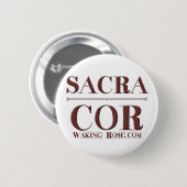 Knop Sacra Cor Ronde Button 5,7 Cm (Voorkant /achterkant)
