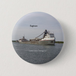 Knop Saginaw Ronde Button 5,7 Cm