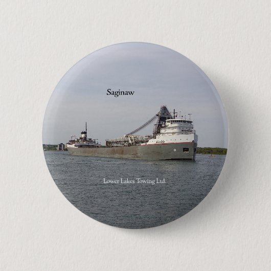 Knop Saginaw Ronde Button 5,7 Cm (Voorkant)