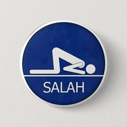 Knop Salah Ronde Button 5,7 Cm (Voorkant)
