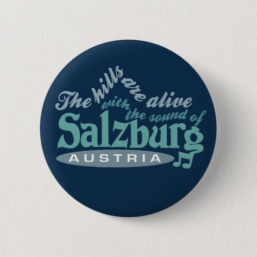 Knop Salzburg Ronde Button 5,7 Cm (Voorkant)