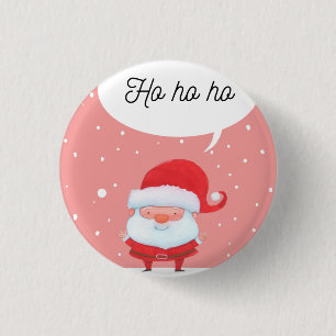 Knop Santa Claus door droamevenachildstore Ronde Button 3,2 Cm