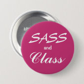 Knop Sassa en klasse Ronde Button 7,6 Cm (Voorkant /achterkant)