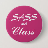 Knop Sassa en klasse Ronde Button 7,6 Cm (Voorkant)