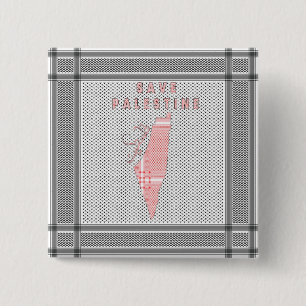Knop Save Palestine - Palestinian Pin Button