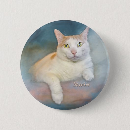 Knop Scooter Ronde Button 5,7 Cm (Voorkant)
