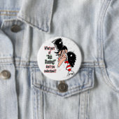 Knop "Scrooge" Ronde Button 7,6 Cm (In situ)