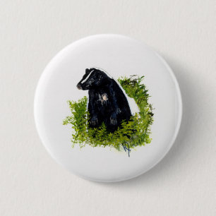 Knop Skunk Ronde Button 5,7 Cm
