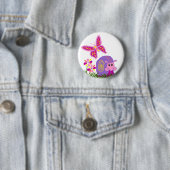 Knop Slak n Butterfly Ronde Button 5,7 Cm (In situ)
