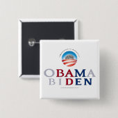 Knop Slechte Mannen - witte achtergrond Vierkante Button 5,1 Cm (Voorkant /achterkant)