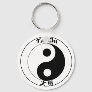 Knop sleutelhanger Tai Chi Logo