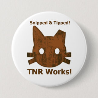 Knop Snipped & Tipped TNR Ronde Button 7,6 Cm