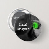 knop Sociale afleiding Ronde Button 5,7 Cm (Voorkant /achterkant)