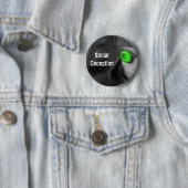 knop Sociale afleiding Ronde Button 5,7 Cm (In situ)