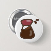 knop sojasaus flesje ronde button 5,7 cm (Voorkant /achterkant)