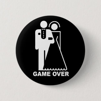 Knop Spelen over Ronde Button 5,7 Cm