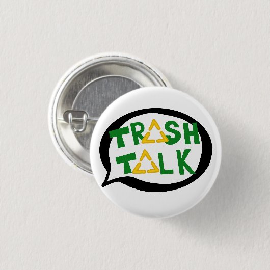 Knop Spoor Talk Ronde Button 3,2 Cm (Voorkant /achterkant)