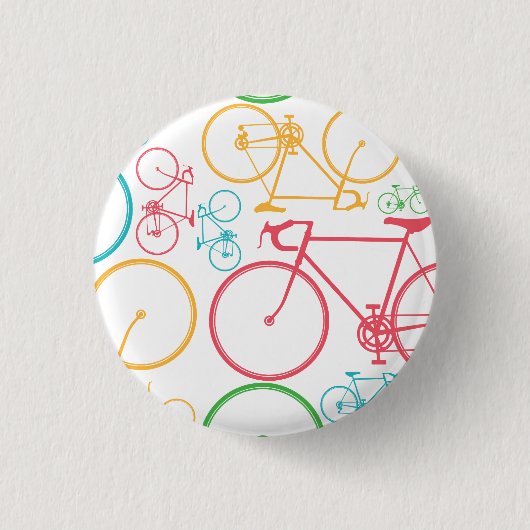 knop Sporty cycle Ronde Button 3,2 Cm (Voorkant)