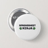 knop Spreadsheet ninja Ronde Button 5,7 Cm (Voorkant /achterkant)